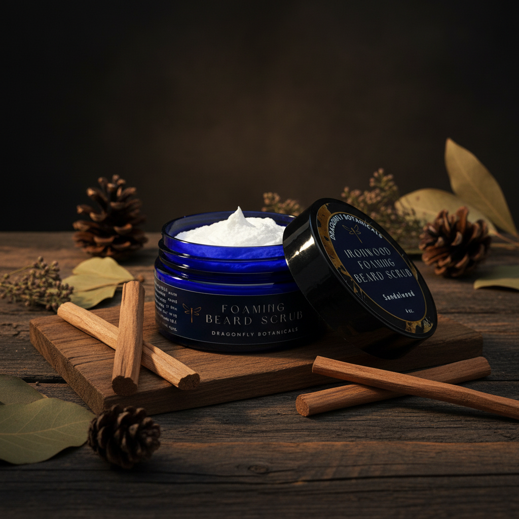 Ironwood Foaming Beard Scrub