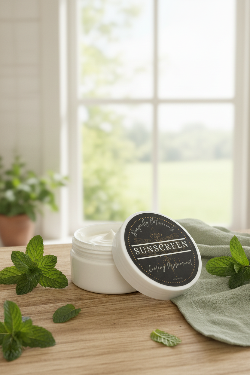 Sunscreen Cooling Peppermint - High-End Handcrafted