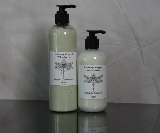 Whipped Rosemary Tallow Lotion