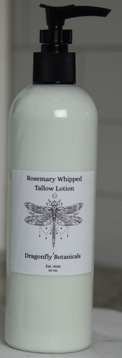 Whipped Rosemary Tallow Lotion