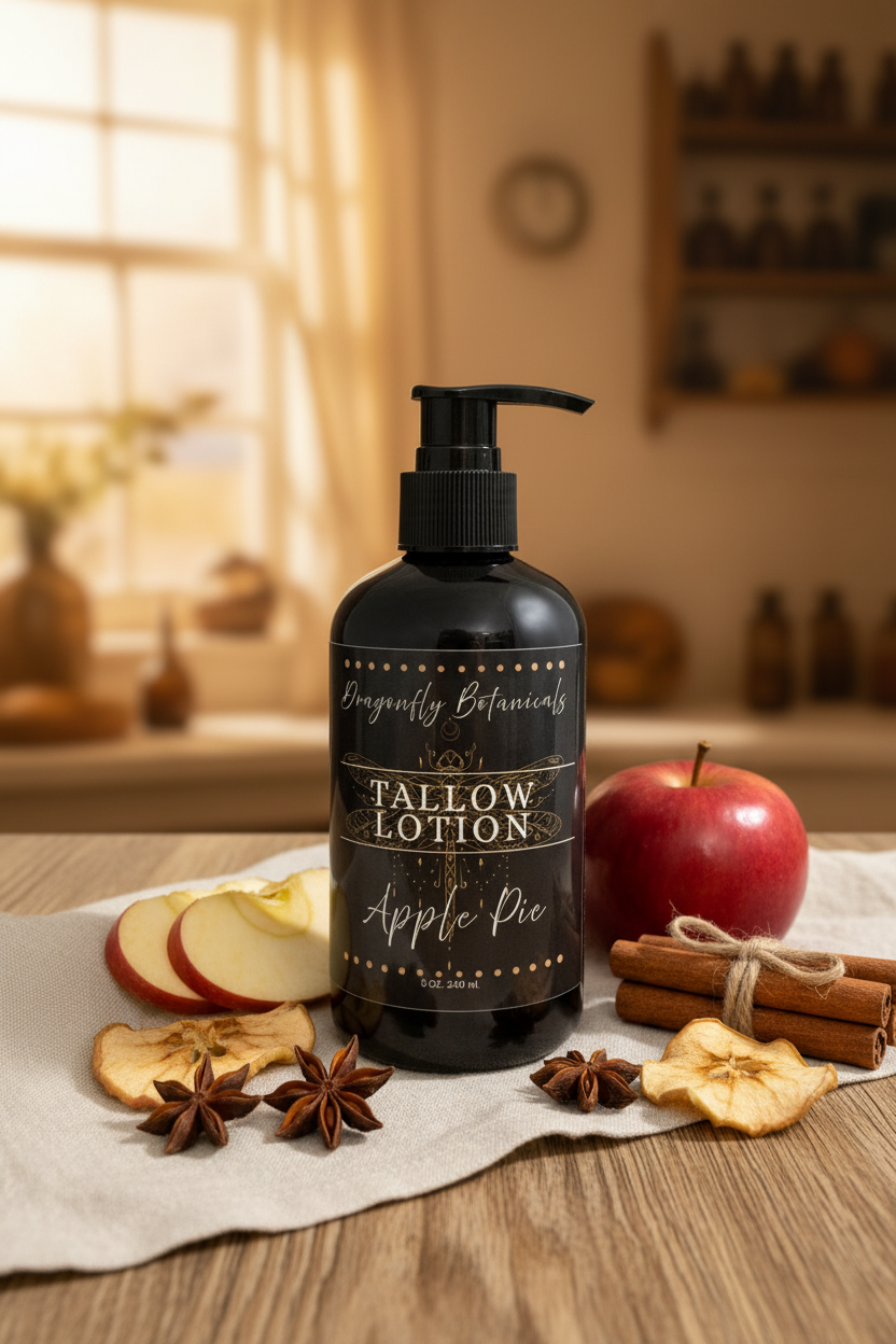 Apple Pie Tallow Lotion - High-End Handcrafted