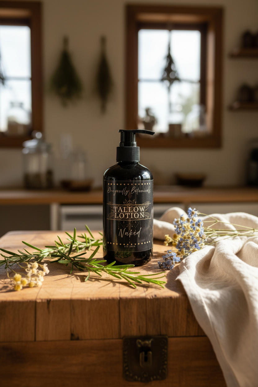 Naked Tallow Lotion - High-End Handcrafted