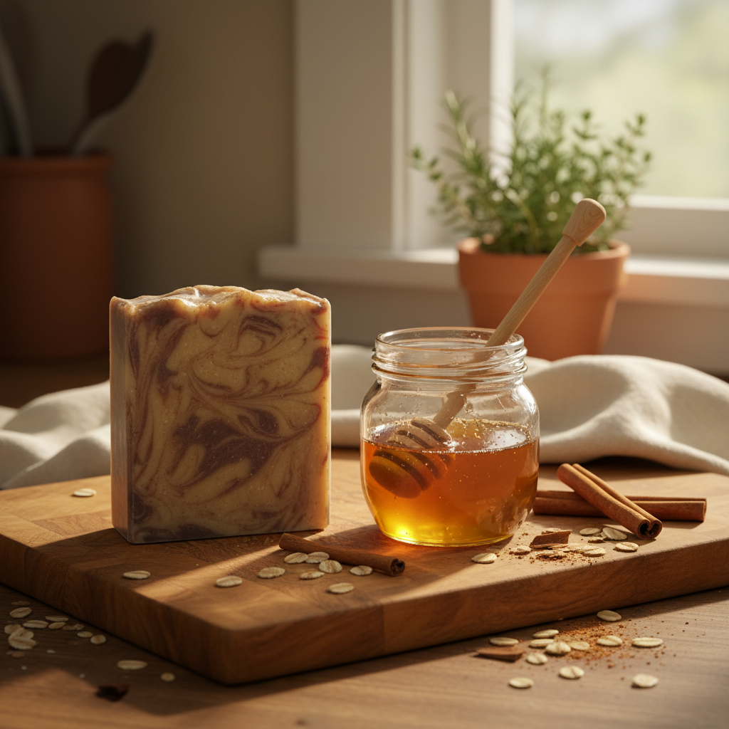 Spiced Oatmeal & Honey Cozy Kitchen