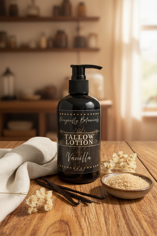 Vanilla Tallow Lotion - High-End Handcrafted